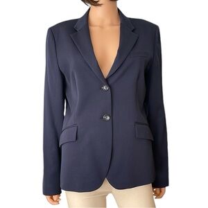 J. Crew blue wool blazer
